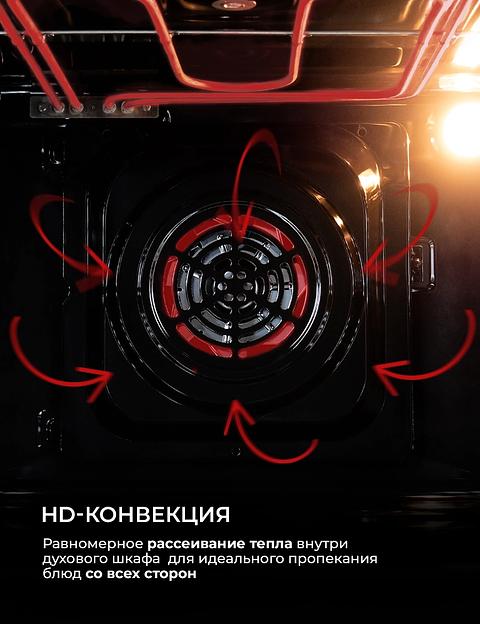 Духовой шкаф Электрический Lex EDP 607 WH Wide Series белый фото 10