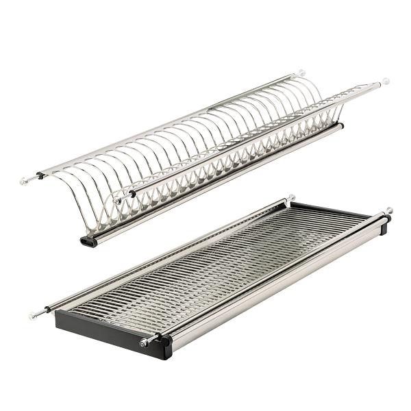 Посудосушитель 500мм 465х280х65мм, нержавеющая сталь фото 1