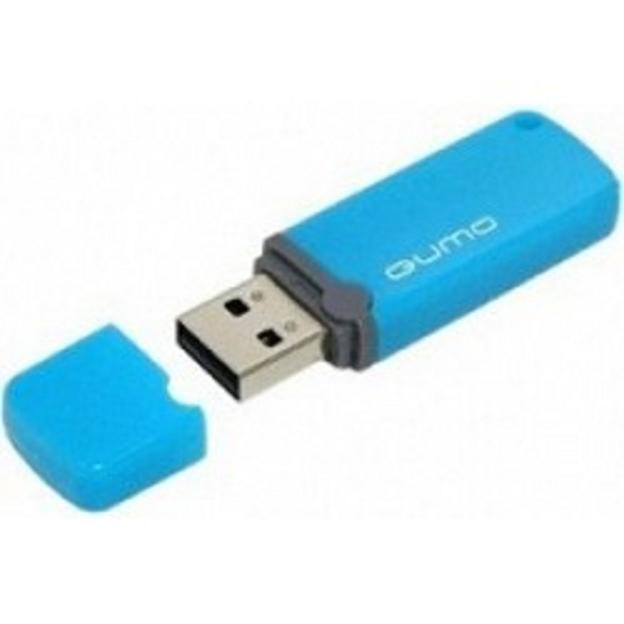 USB 2.0 QUMO 8GB Optiva 02 Blue [QM8GUD-OP2-blue] фото 1