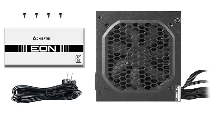 Chieftec Eon ZPU-700S (ATX 2.3, 700W, 80 PLUS, Active PFC, 120mm fan) Retail фото 4
