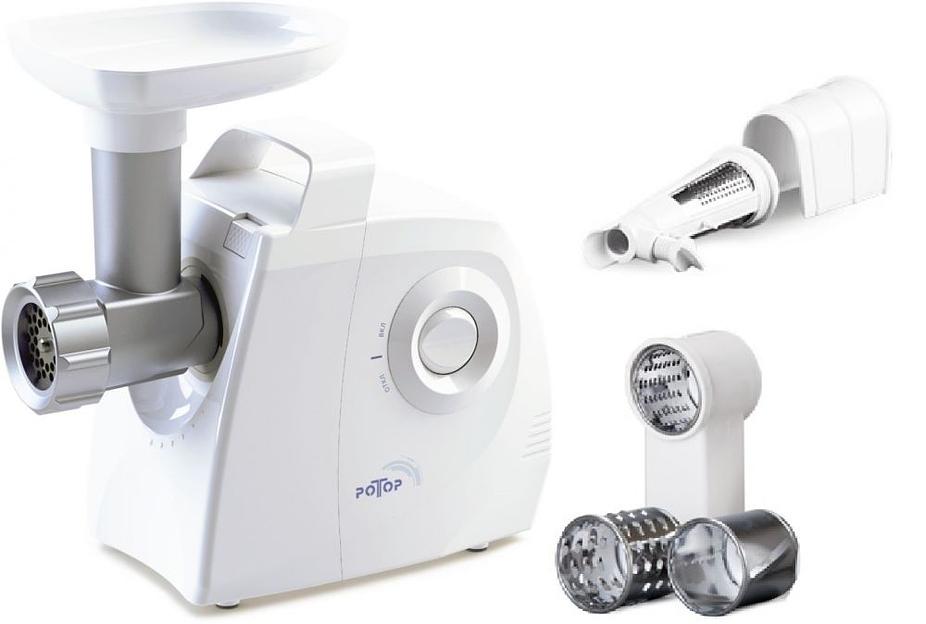 Мясорубка Ротор ЭМШ 35/300-3 1500Вт белый фото 1