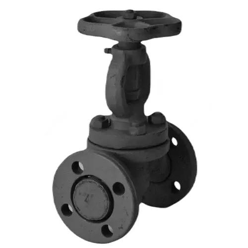 Клапан запорный сталь 15с52нж9 Ду 25 Ру63 фл КЗ 21200 фото 1