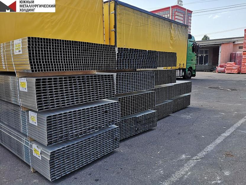 Труба профильная 60х30х3 ГОСТ 8645-68 оцинкованная фото 1