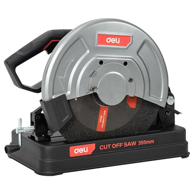 Пила монтажная Deli Отрезная монтажная пила Deli DE-XQ355-1E (2350Вт, 3800об/мин, диаметр диска 355мм) фото 2