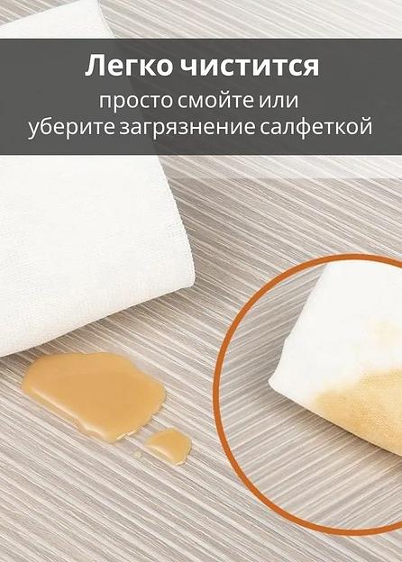 Коврик защитный антискользящий 50х150 см водонепроницаемая клеенка скатерть на стол в рулоне, опт фото 9