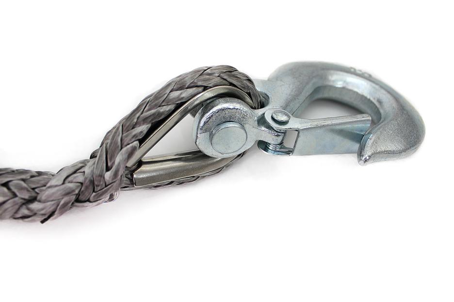 Лебедка автомобильная 12В 10000 lbs синтетика ОПТ фото 7