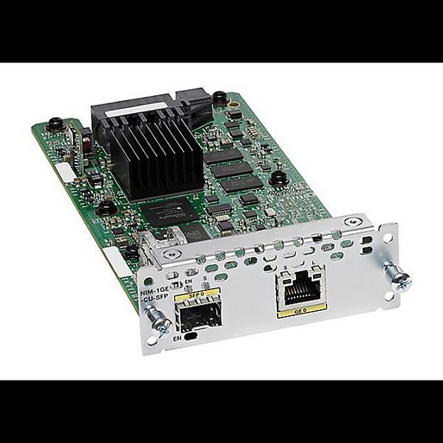 Модуль расширения Cisco NIM-1GE-CU-SFP фото 1