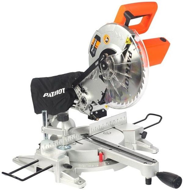 Торцовочная пила Patriot MS 255 1800Вт 5000об/мин d=255мм фото 1