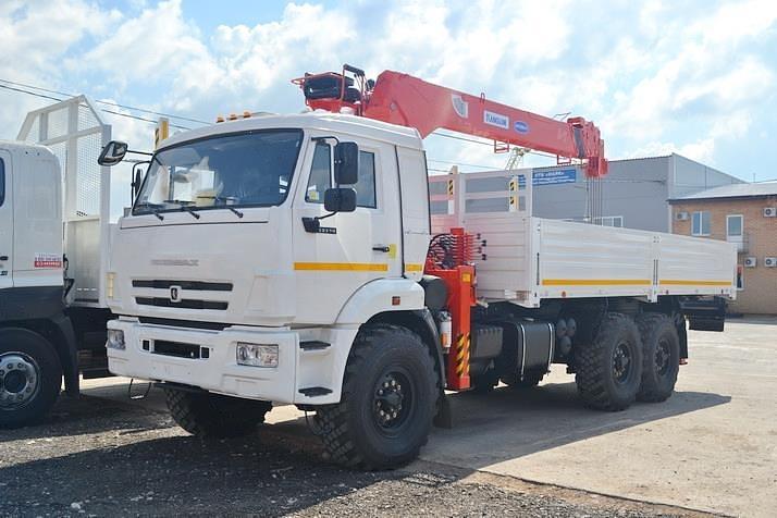 Бортовой автомобиль КАМАZ 43118 КМУ Kanglim KS1256G-II (СПМ 732407) фото 1