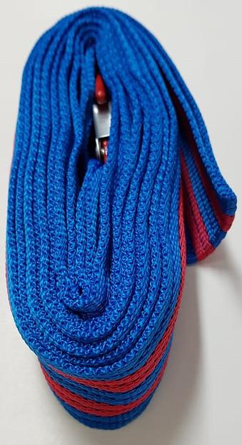 Трос буксировочный, 12 тонн, лента 65 мм, в пакете, упаковка 20 шт ОПТ фото 1