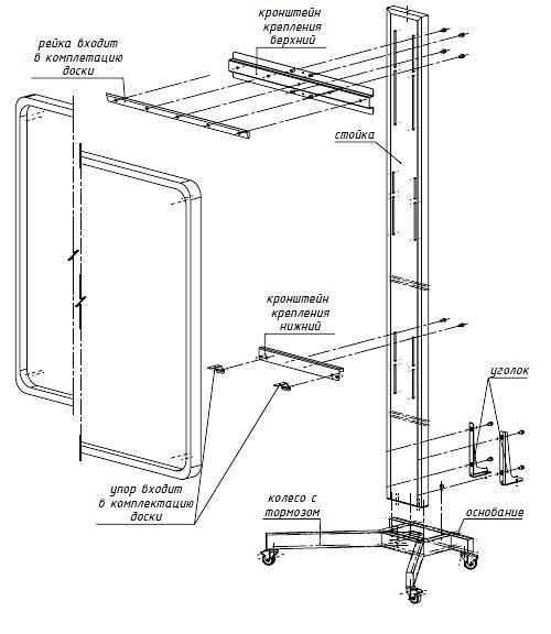 Мобильная стойка Digis SMART-BASE DSM фото 2