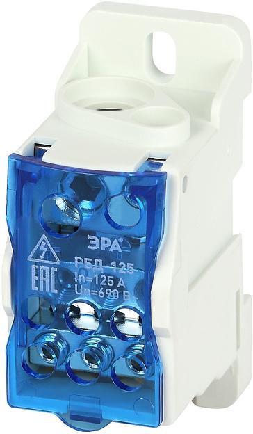 Распределительный блок на DIN-рейку РБД-125А фото 1