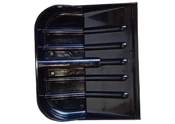 Лопата снеговая поликарбонатная №1 Эконом 450х390 мм, без черенка ОПТ фото 2