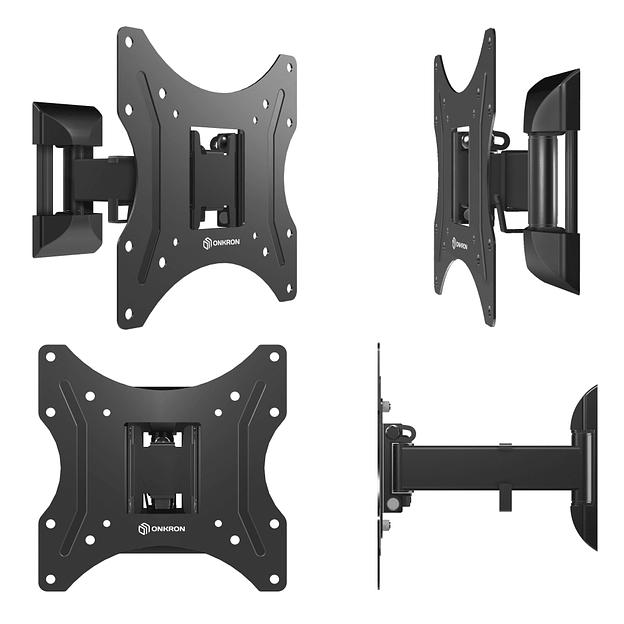 Наклонно-поворотный кронштейн ONKRON NP24 чёрный фото 2