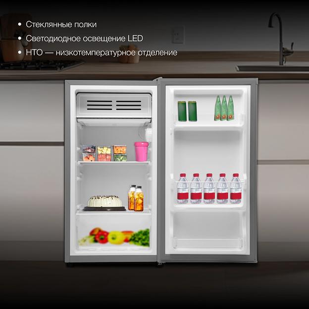 Холодильник Hyundai CO10031H 1-нокамерн. серебристый фото 3