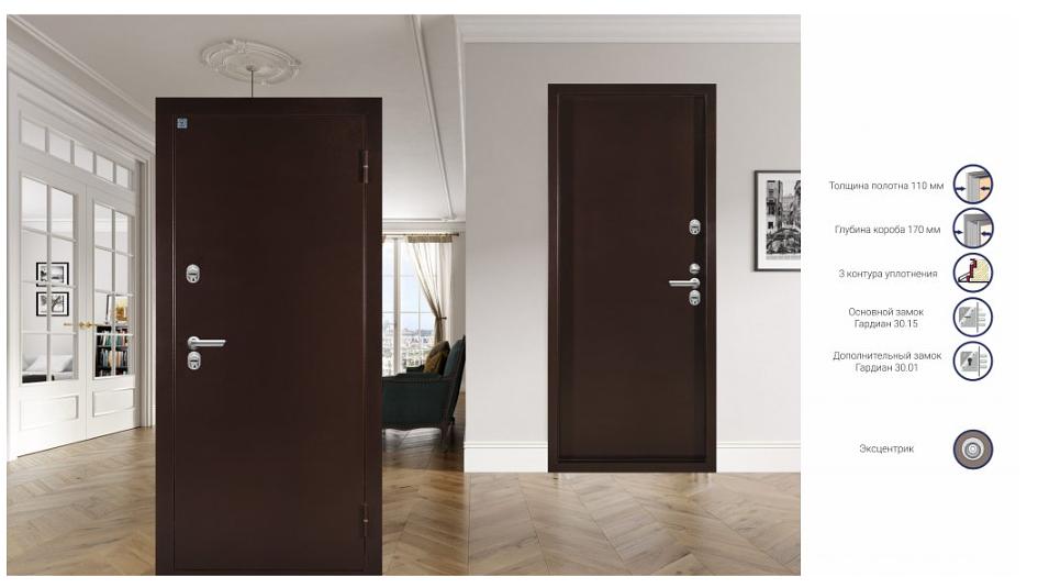 Входная дверь Termo 960х2050 Новосибирск фото 2