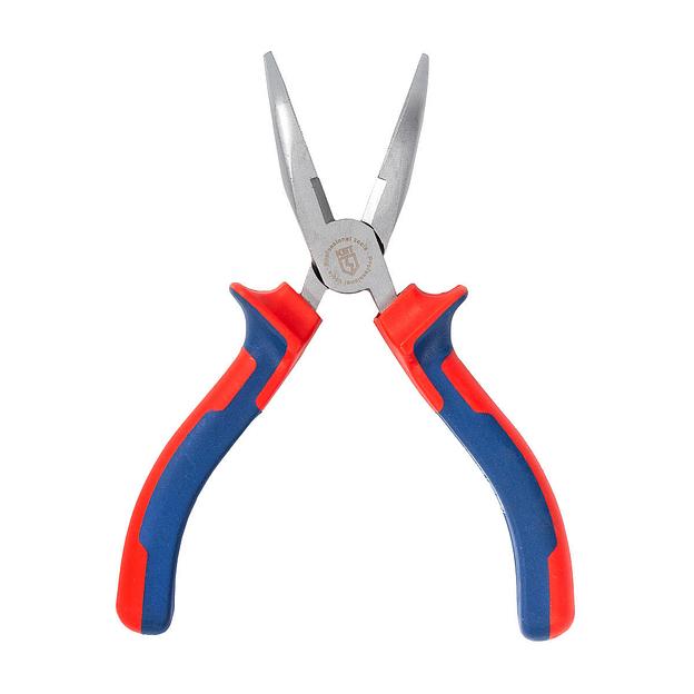 Длинногубцы изогнутые 160 мм серия МАСТЕР фото 7