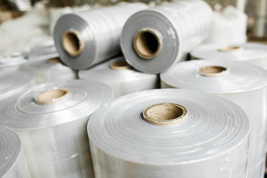 Плёнка полипропиленовая (полурукав ПП) 30 мкм ОПТ фото 1