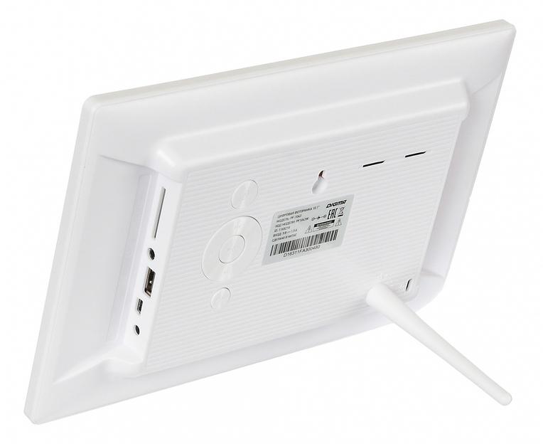 Фоторамка Digma 10.1" PF-1043 IPS 1280x800 белый пластик ПДУ Видео фото 8