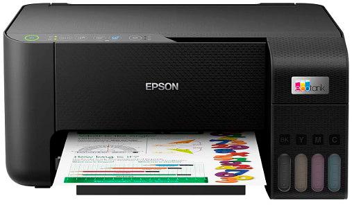 МФУ струйный Epson L3250 A4 WiFi USB белый фото 1
