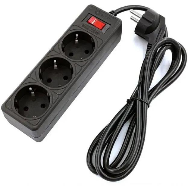 5bites Сетевой фильтр GARDA SP3B-530 3S / 3*0.75MM2 / 3M / BLACK фото 1