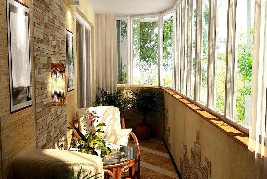 Услуга по внутренней отделке балконов, лоджий фото 5