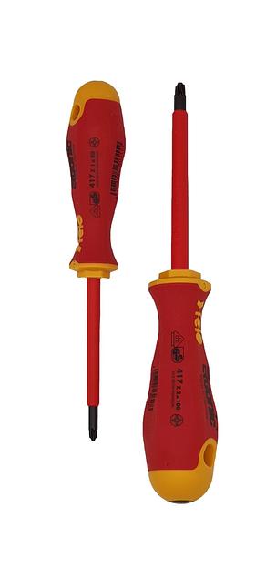 Набор крестовых диэлектрических отверток Ergonic 2 шт фото 2