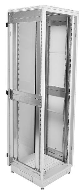 Шкаф коммутационный ЦМО ШТК-М-42.6.8-44АА 42U 600x800мм пер.дв.перфор. задн.дв.перфор. 2 бок.пан. 650кг серый фото 5