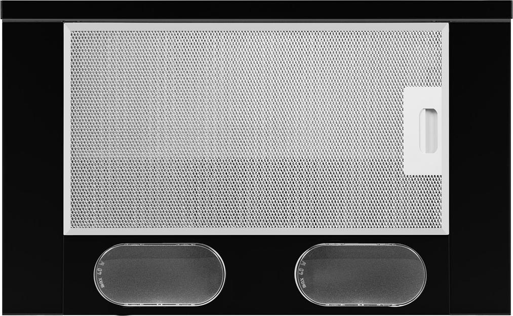 Вытяжка встраиваемая Weissgauff TEL 500 EB черный управление: кнопочное (1 мотор) фото 3