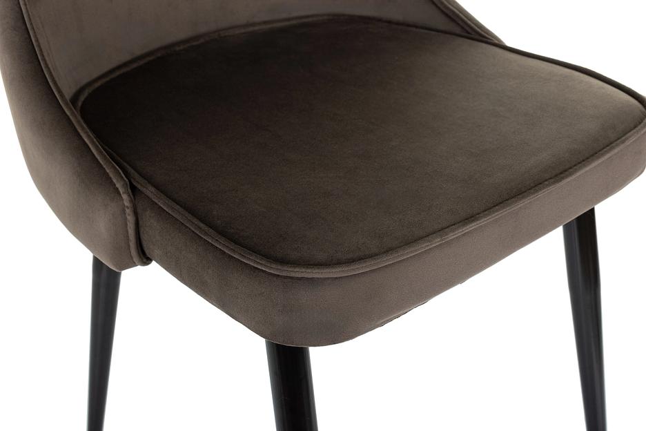 Стул для дома Бюрократ CH-K4_2 комплект 2шт коричневый Holland 74 металл черный на ножках (CH-K4_1/HL74_2) фото 7