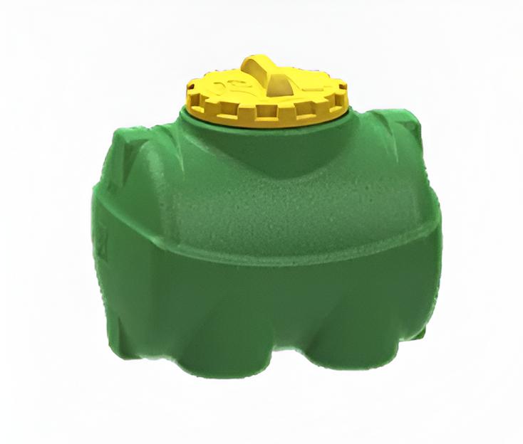 Ёмкость пластиковая горизонтальная цилиндрическая 1000 л фото 1