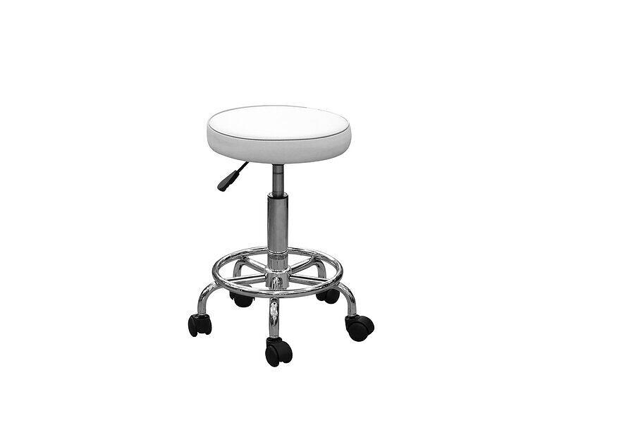 Табурет медицинский с мягким сиденьем, газ-лифт, экокожа, 5 кг фото 3