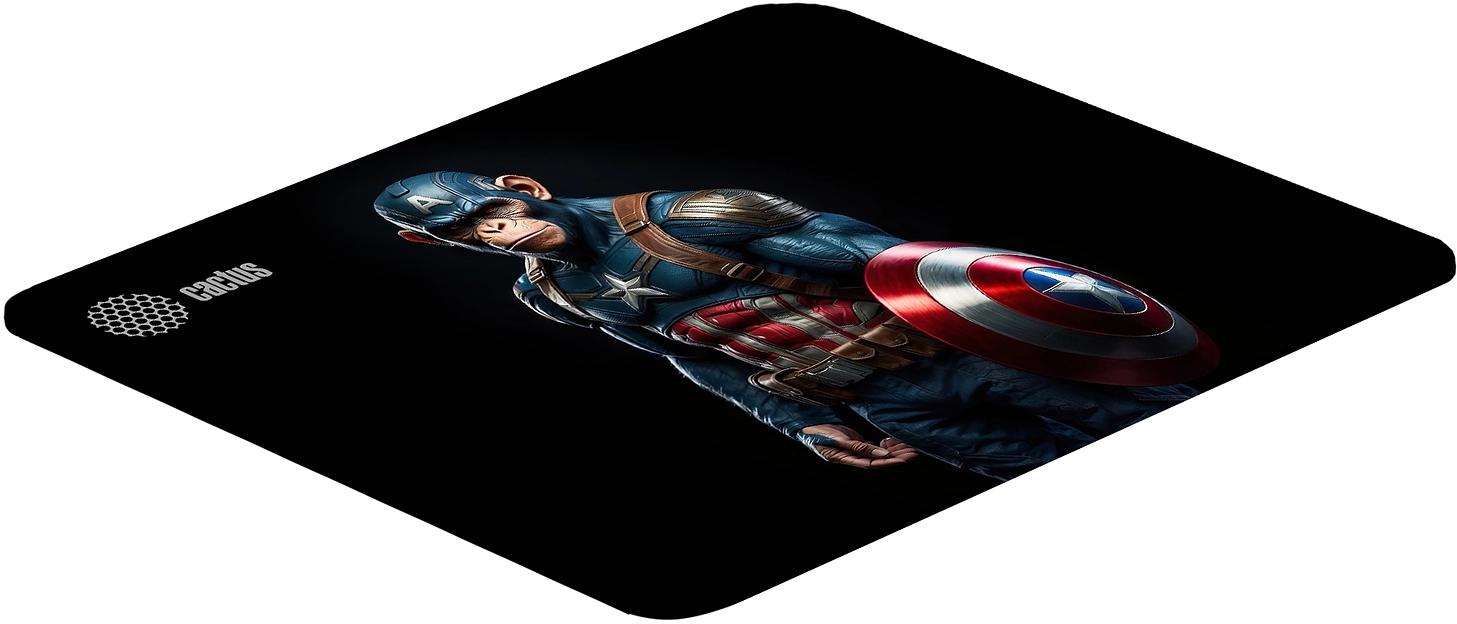 Коврик для мыши Cactus Captain America 250x200x3мм (CS-MP-D08S) фото 2