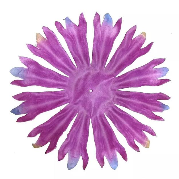 Заг-ка для хризантемы YZ-10 фиолетов с син.пятнами 18,5см 620шт/кг фото 1