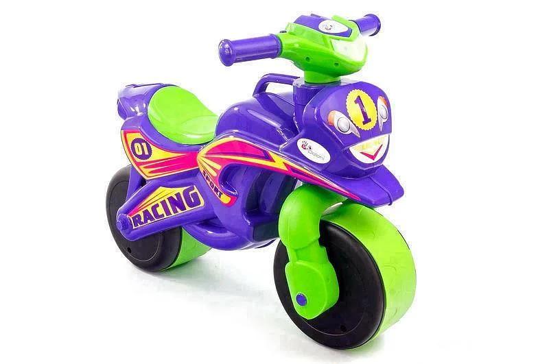 Байк музыкальный Sport (70х35х50 см) фиолетовый ОПТ фото 1