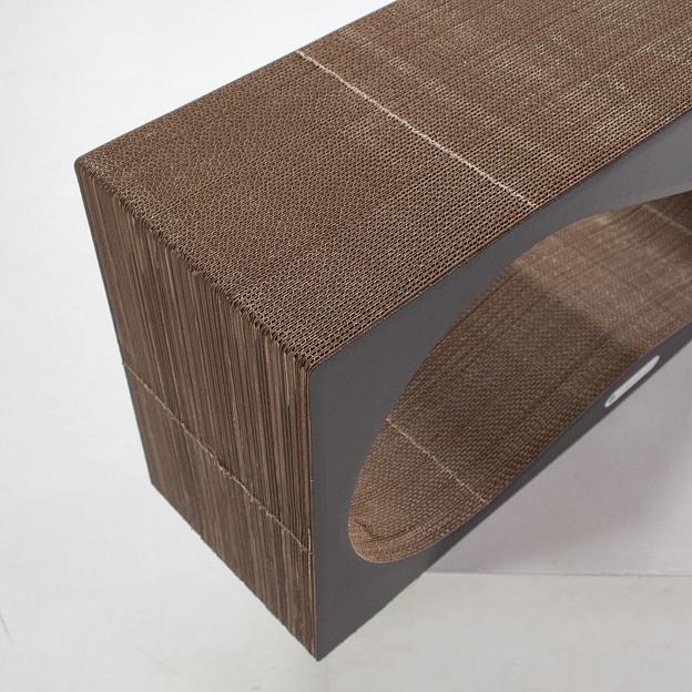 Когтеточка из картона Конвекс, Черный, опт фото 3