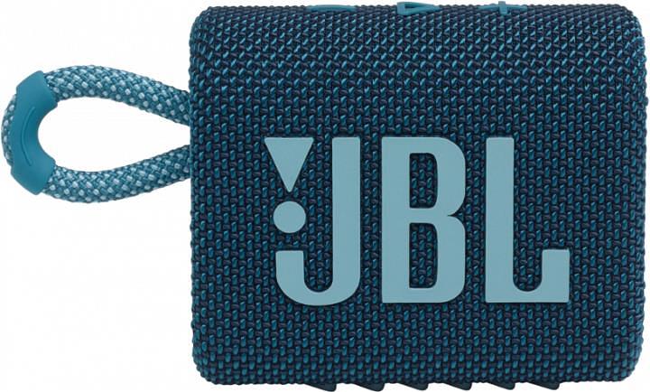 Акустическая система 1.0 BLUETOOTH GO 3 BLUE JBL фото 1