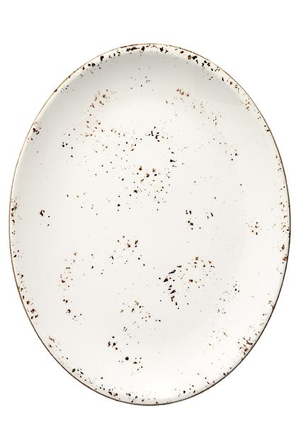 Блюдо овальное 250*190 мм. Грейн, форма Мув /1/12/ фото 1