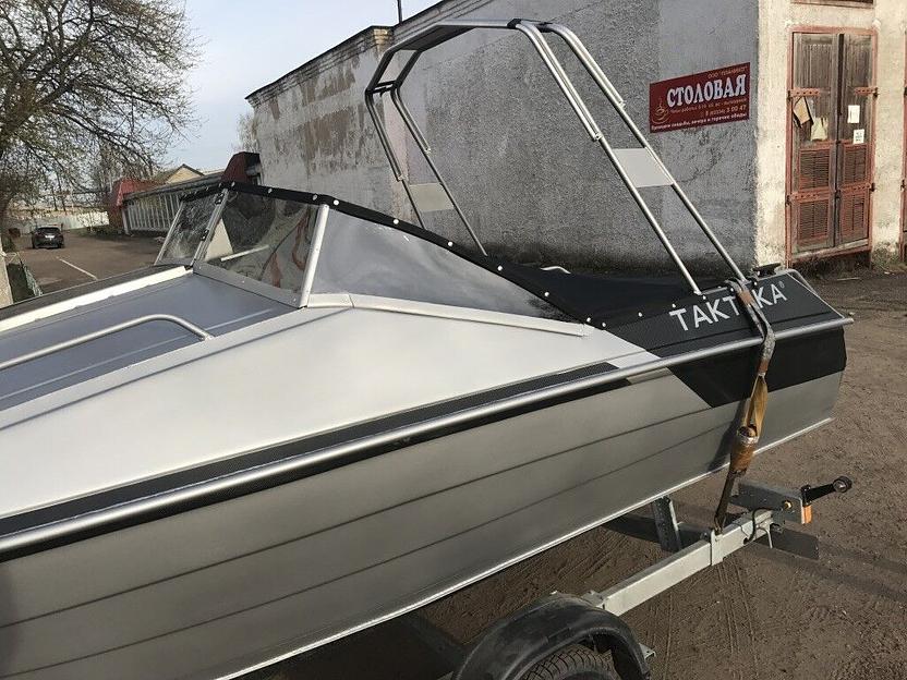 Алюминиевый каютный катер Тактика 550 Cruise, 550*220*100 см фото 9