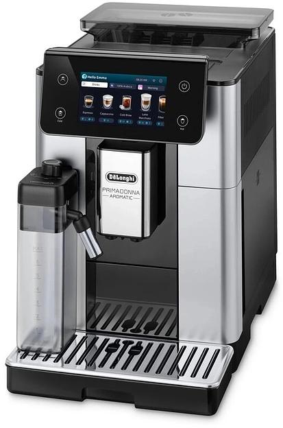 Кофемашина Delonghi ECAM630.55.SM 1450Вт черный/серебристый фото 1
