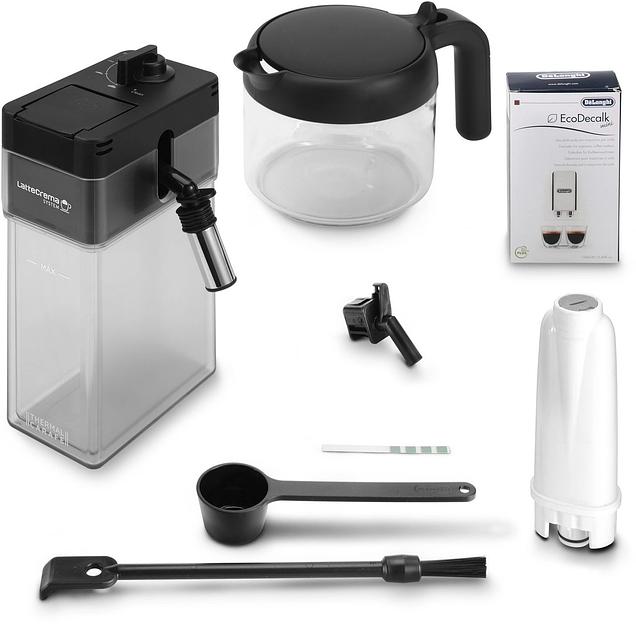 Кофемашина Delonghi ECAM610.75.MB 1450Вт черный/серебристый фото 4