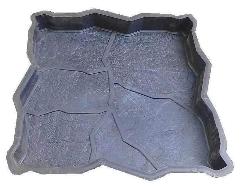 Формы для тротуарной плитки «Природный камень» 30×30×4 см опт фото 1