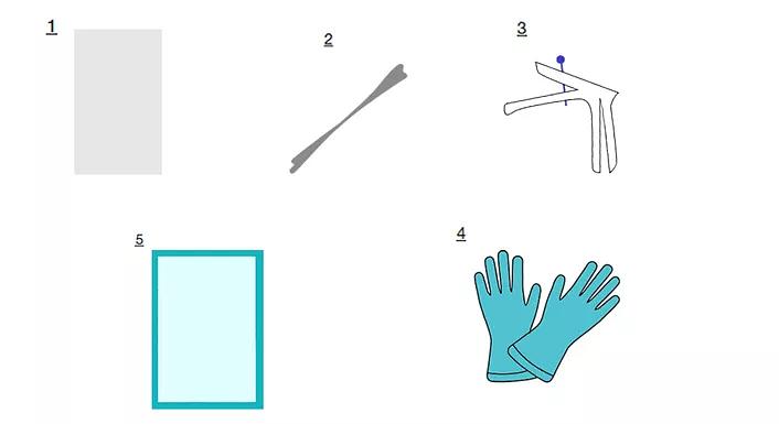 Комплект гинекологический Super Pharm «Нәрия» КГ-ПШМ размер M, серия 007 фото 1