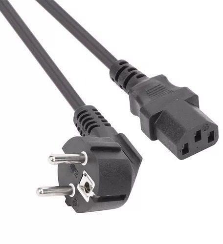 Кабель Premier 5-280 IEC C13 Евровилка угловой 10м (5-280(1.0) 10.0) черный (Bulk) фото 2