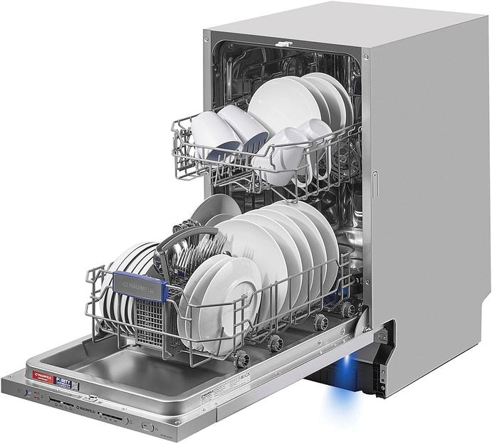 Посудомоечная машина встраив. Maunfeld MLP-08S Light Beam узкая фото 4