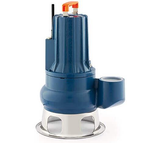 Электрический фекальный насос для откачки вод PEDROLLO MC /50-70 двухканальное колесо фото 1