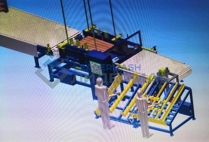 Полуавтоматичекая линия производства поддонов S-500 фото 1