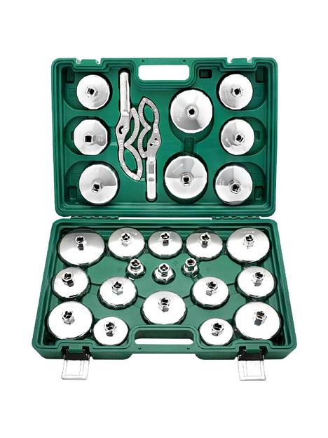 Набор съемников масляных фильтров 27 предметов GOODKING MS-10027 фото 1