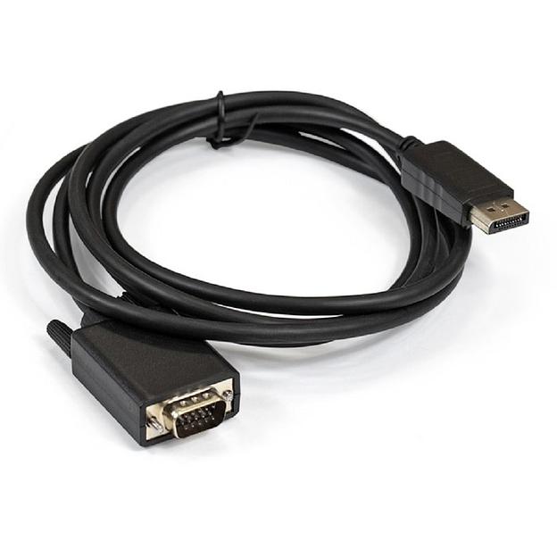 Exegate EX284914RUS Кабель DisplayPort-VGA ExeGate EX-CC-DPM-VGAF-1.8 (20M/15M, 1,8м, экран) фото 1