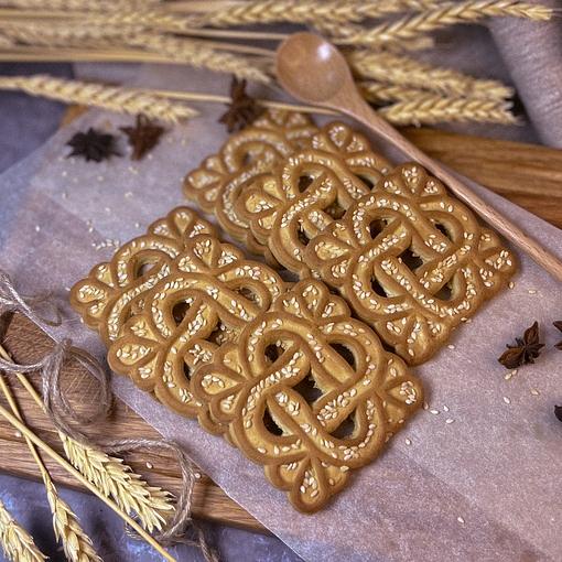 Печенье «Венское люкс с кунжутом» 2,8 кг ОПТ фото 1